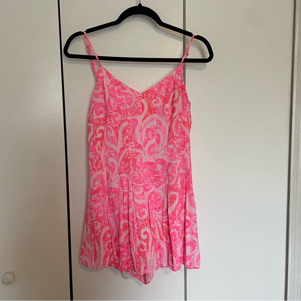 Lilly Pulitzer Kyla Romper in Pink Pout